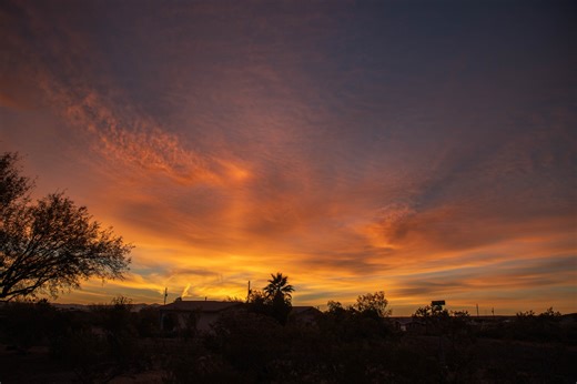 AZFamily’s First Alert Weather | Safford was graced with a very pretty sunrise this morning | Facebook