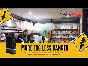security fog system - fog armed security systems: anti-burglary fog generator system (video)