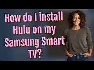 How do I install Hulu on my Samsung Smart TV?