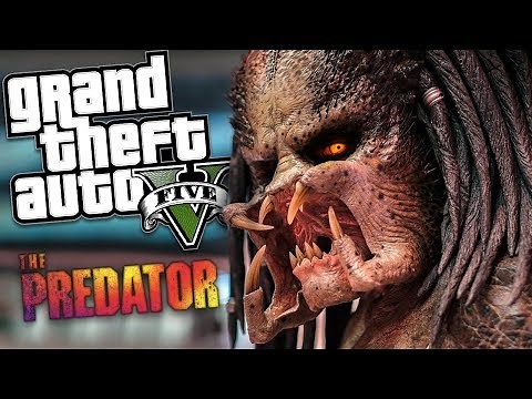 GTA 5 Mods - THE PREDATOR MOD w/ POWERS & ABILITIES (GTA 5 Mods Gameplay)
