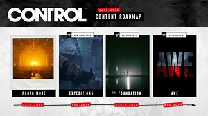 Control's roadmap of content shows interesting expansions