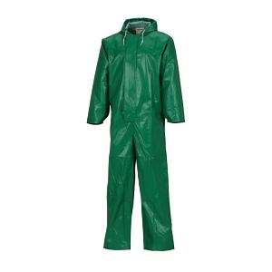 [Hot Item] PVC on Polyester Suit Combines Tough Protection Waterproof Coverall Rain Overall