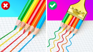 74K views · 1.7K reactions | Back to school 2023! Awesome drawing hacks and school supplies | 5-Minute Recycle | Facebook