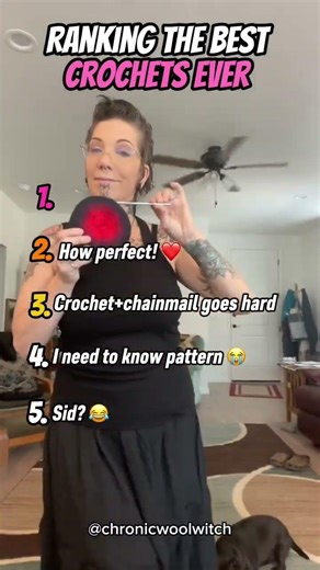 Ranking The Best Crochets Ever #shortsviral #crochet