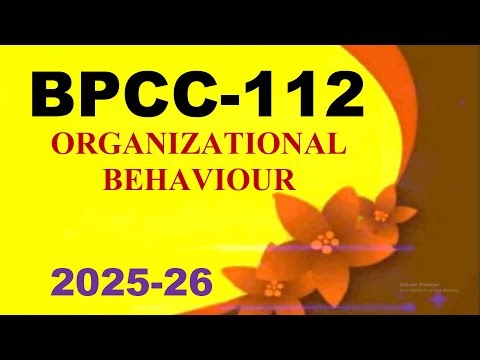 IGNOU BPCC-112 Solved Assignment English Medium 2025-26 For July 2025 and January 2026 Sessions