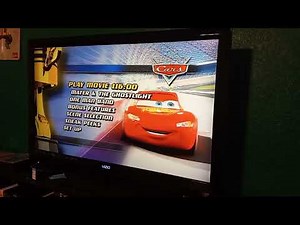 Cars: 2006 DVD menu.
