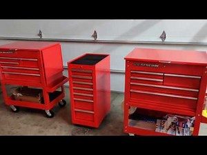 Look!!! Harbor Freight Modified US General 2 Tool Cart and Side Cabinet, All with Swivel Casters (2)