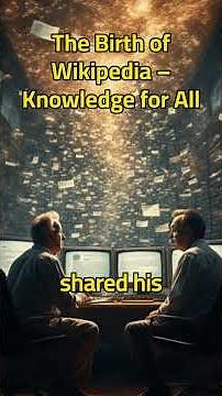 The Birth of Wikipedia – Knowledge for All #wikipedia #opensource #encyclopedia #digitalrevolution
