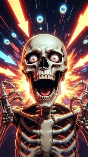 “Skeleton’s CRAZIEST Reaction Ever… You Won’t Believe This! 😱💀”