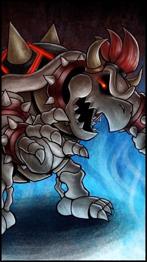 Day 286/365: Return of the Koopa King, Dry Bowser