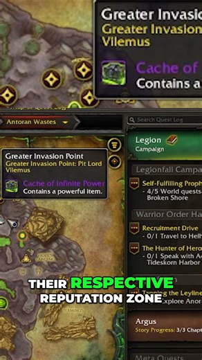 Wow Legion: Exalted Reputations FAST (15 Mins!) #shorts