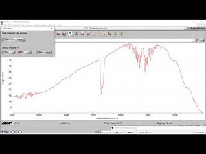 FTIR Sample measurment (omnic software)