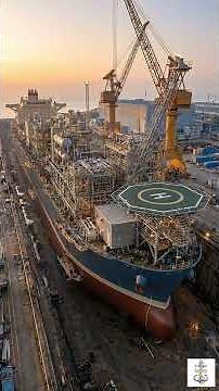 FPSO Ship Building Process 🚢 Step-by-Step From Raw Steel to Offshore Giant