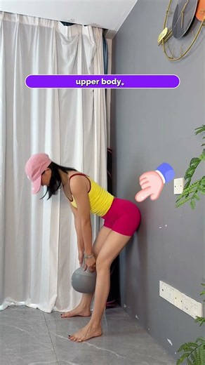 Build Core Strength at Home 💪 Try This Controlled Wall Exercise!