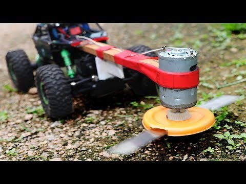 How to Make Electric Grass Cutting Machine