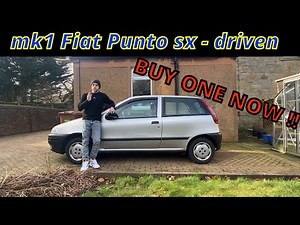 FIAT PUNTO 55 sx mk1 Review - retro Italian supermini driven