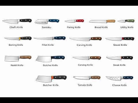 Every Type of Kitchen Knife Explained