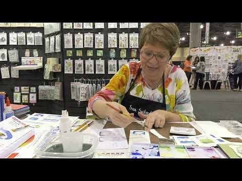 Stampendous | A Quick and Easy Watercolor Stamping Tutorial