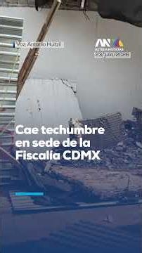 Roof collapse at Prosecutor's office construction site in Doctores leaves two injured