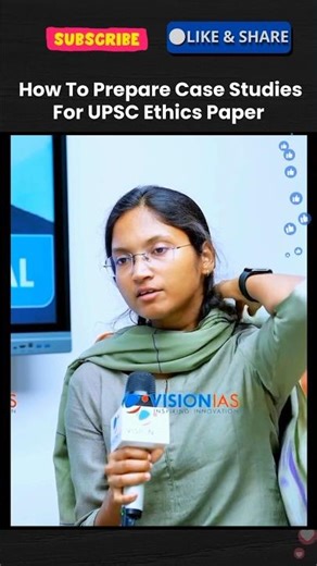 UPSC Case Studies Preparation By UPSC Topper Aayushi Bansal #upsctopper #ias #visionias
