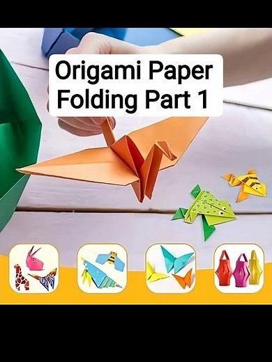DIY - Origami Paper Folding Set | Part 1 #diy #origami #papercraft