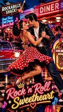 Rock ’n’ Roll Sweetheart ❤️ | 1950s Rockabilly Love Song #rockabilly #rockabillylife #cowboys