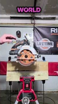 Do You Need More Proof? #tooltestraw #woodworking #diy #wow #circularsaw #diablo #howto #CMT #yes