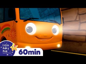Ten Little Buses Song +More Nursery Rhymes and Kids Songs | Little Baby Bum
