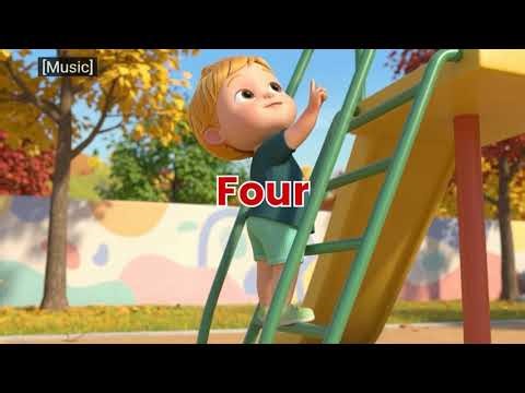 One Two Three Four 👶 | Fun Counting Song for Kids