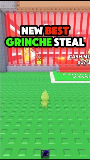 New Best Way To Steal With GRINCHE!! 🤡 #stealabrainrot #roblox