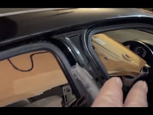 How to Remove roof headliner BMW e87 The Accidental BMW 1 series headlining ceiling material