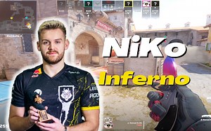【CS2 POV】NiKo (小镇Inferno) FACEIT天梯 | 2023.11.16