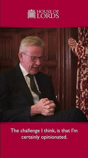 Lord Gove: Lord Speaker's Corner