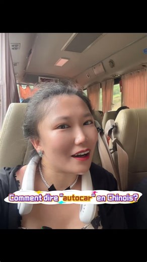 Aujourd’hui, on apprend un mot de voyage : autocar (bus touristique)  On prend l’autocar et on part en aventure ! ✨ Tu voyages plutôt en train ou en autocar ? #apprendrelechinois #learnchinese #motdujour #sinofilia #chinois | Association D’échanges Interculturels Franco-Chinois | Facebook