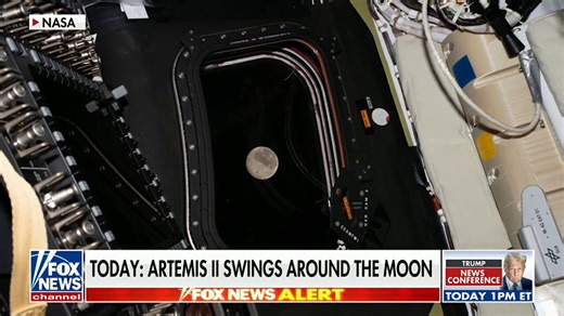 🚨 BREAKING: The Artemis II crew is OFFICIALLY about to reach the Moon, set to travel further than any human in world historyAs of 1:56PM ET, they break the record! 🔥The crew will get a wakeup call at 10:50AM for a busy day of research and photographyAt 2:45PM, the 7-hour lunar flyby beginsThey will coast behind the far side of the Moon, will lose Earth comms around 6:44PM for 40 minutesLFG, history being made! 🇺🇸