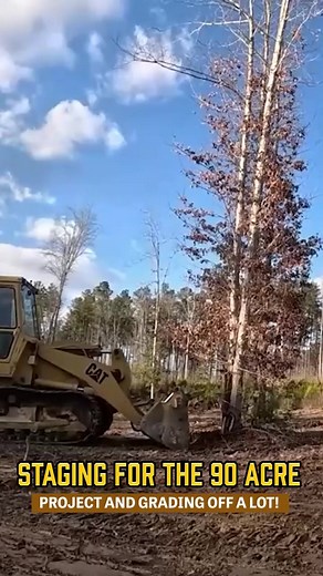 33K views · 707 reactions | Staging for the 90 acre project #work #digging #dirt #project #viral #reels | Letsdig18 | Facebook