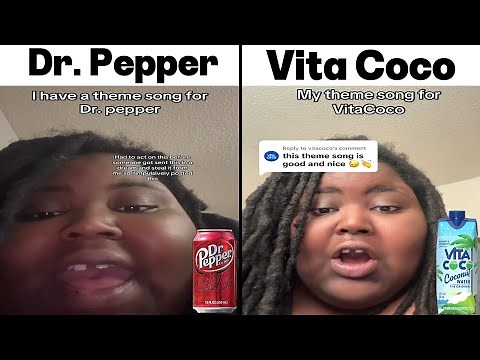 Dr Pepper Baby It's Good And Nice vs Vita Coco You Go Loco