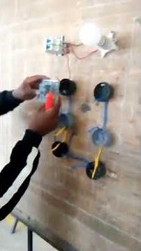 #Short #wiring one lamp six switch#electric#MultiwaySwitching # #HomeWiring #4WaySwitch #Shorts