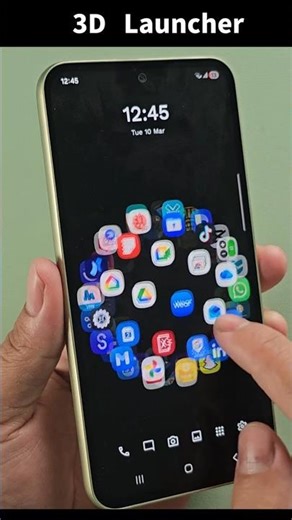 Best 3D launcher for android free #shortvideo #androidtips #tech