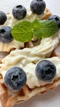 These Lemon Almond Waffles Are Pure Happiness 🍋 Perfect Breakfast