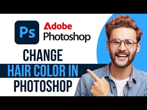 How to Change Hair Color in Photoshop | Quick & Easy Tutorial (Easiest Method!)