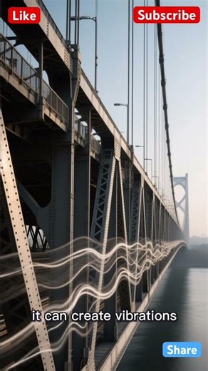 This Bridge Can Collapse Because of Wind 😳#civilengineering #bridge #ytshorts #youtubeshorts #yt