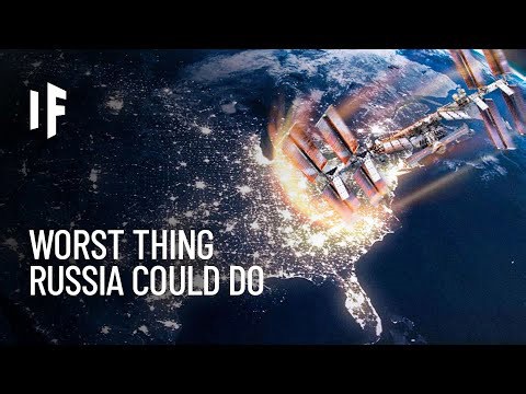 Imagine Russia crashing the International Space Station