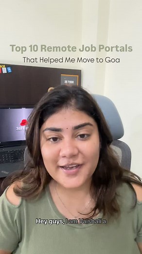 Vaishali Thakur | Digital Nomad 👩‍💻🌴 on Instagram: "Top 10 Remote Job Portals that helped me secure a remote job in RedHat and move to goa! 🏖️ Some are typical job portals and some help in providing right resources and guidance. Must check all these portals out if you’re seriously looking for remote job opportunities!! 1. SolidGigs – A premium job board for freelancers, offering handpicked gigs, career resources, and helpful tools. https://solidgigs.com 2. JustRemote – A global platform to d
