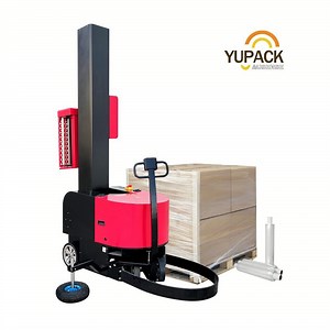 [Hot Item] Battery Powered Robot Wrapping Machine Self Propelled Mobile Pallet Wrapper