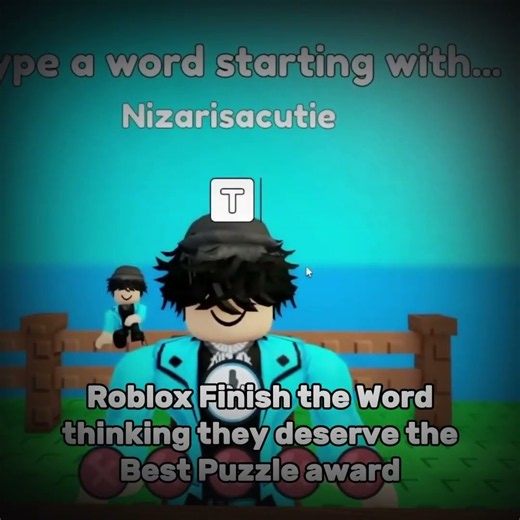 Actual best puzzle award game #roblox