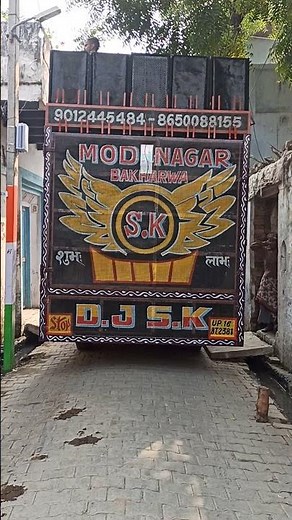 dj setup in tata 407 | first running program in djsk new tata 407 | dj sk | dj sk modinagar | dj sk