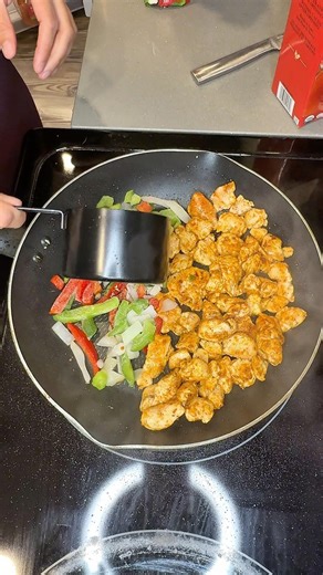 Chicken fajita tacos #chickentacos #easyrecipe