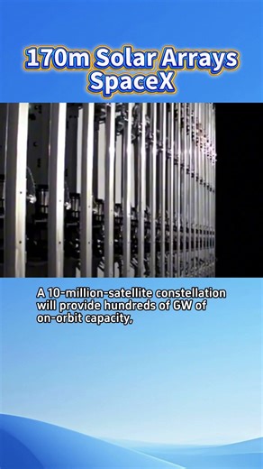 SpaceX’s 170m Solar Arrays