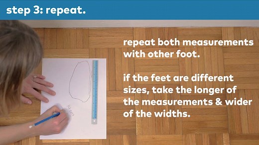 Find your fit. A guide to measuring your child's feet in the comfort of your own home. | Stride Rite